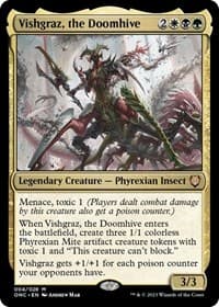 Vishgraz, the Doomhive - Commander: Phyrexia: All Will Be One - Magic: The Gathering card