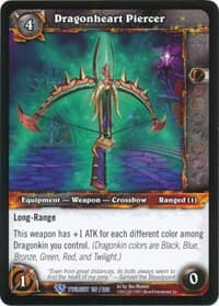 Dragonheart Piercer - Twilight of the Dragons - WoW card