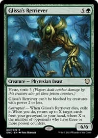 Glissa's Retriever - Commander: Phyrexia: All Will Be One - Magic: The Gathering card