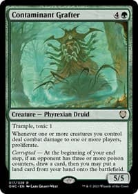 Contaminant Grafter - Commander: Phyrexia: All Will Be One - Magic: The Gathering card