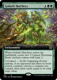 Goliath Hatchery (Extended Art) - Phyrexia: All Will Be One - Magic: The Gathering card