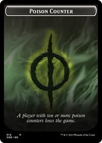 Poison Counter // Phyrexian Mite Double-Sided Token - Phyrexia: All Will Be One - Magic: The Gathering card