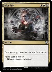 Mortify - Commander: Phyrexia: All Will Be One - Magic: The Gathering card