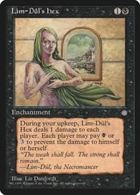 Lim-Dul's Hex - Ice Age - Magic: The Gathering card