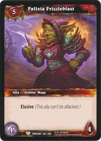 Falixia Frizzleblast - Twilight of the Dragons - WoW card