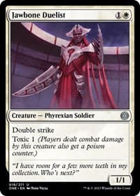 Jawbone Duelist - Phyrexia: All Will Be One - Magic: The Gathering card