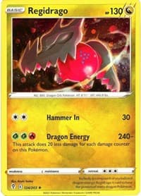 Regidrago - 124/203 (Cosmos Holo) - Miscellaneous Cards & Products - Pokemon card