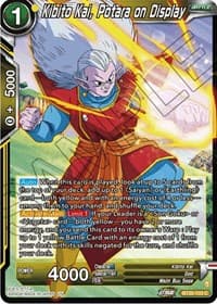 Kibito Kai, Potara on Display - Power Absorbed - Dragon Ball Super: Masters card
