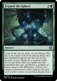 Expand the Sphere - Phyrexia: All Will Be One - Magic: The Gathering card