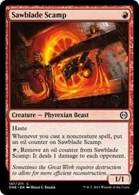 Sawblade Scamp - Phyrexia: All Will Be One - Magic: The Gathering card