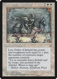 Lost Order of Jarkeld - Ice Age - Magic: The Gathering card