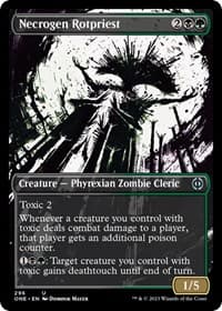 Necrogen Rotpriest (Showcase) - Phyrexia: All Will Be One - Magic: The Gathering card