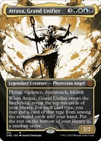Atraxa, Grand Unifier (Showcase) - Phyrexia: All Will Be One - Magic: The Gathering card