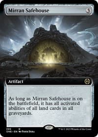 Mirran Safehouse (Extended Art) - Phyrexia: All Will Be One - Magic: The Gathering card