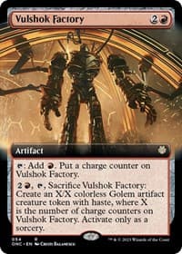Vulshok Factory (Extended Art) - Commander: Phyrexia: All Will Be One - Magic: The Gathering card