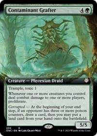 Contaminant Grafter (Extended Art) - Commander: Phyrexia: All Will Be One - Magic: The Gathering card