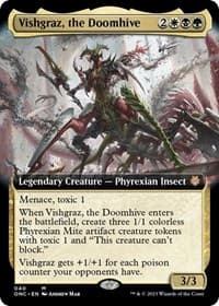 Vishgraz, the Doomhive (Extended Art) - Commander: Phyrexia: All Will Be One - Magic: The Gathering card