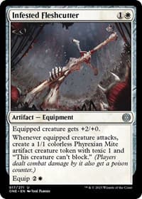 Infested Fleshcutter - Phyrexia: All Will Be One - Magic: The Gathering card