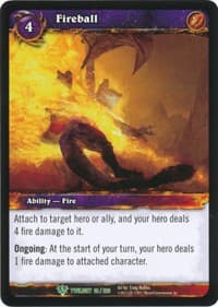 Fireball - Twilight of the Dragons - WoW card