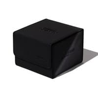 SideWinder XenoSkin 133+ Monocolor Deck Case - Black - Ultimate Guard Deck Boxes - Deck Boxes card