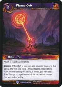 Flame Orb - Twilight of the Dragons - WoW card