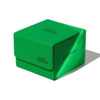 SideWinder XenoSkin 133+ Monocolor Deck Case - Green - Ultimate Guard Deck Boxes - Deck Boxes card