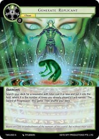 Generate Replicant - The War of the Suns - Force of Will card