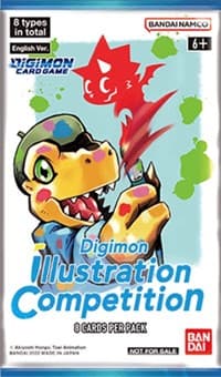Digimon Illustration Competition Pack 2022 - Digimon Promotion Cards - Digimon Card Game card