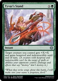 Tyvar's Stand - Phyrexia: All Will Be One - Magic: The Gathering card