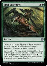 Viral Spawning - Phyrexia: All Will Be One - Magic: The Gathering card