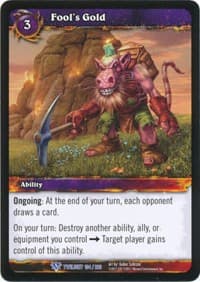 Fool's Gold - Twilight of the Dragons - WoW card