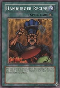Hamburger Recipe - Spell Ruler (Worldwide English) - YuGiOh card