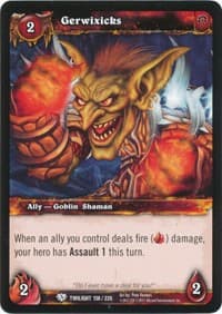 Gerwixicks - Twilight of the Dragons - WoW card