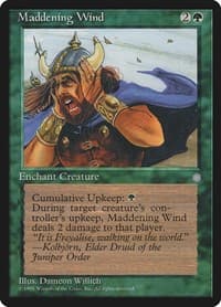 Maddening Wind - Ice Age - Magic: The Gathering card