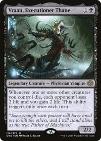 Vraan, Executioner Thane - Phyrexia: All Will Be One - Magic: The Gathering card