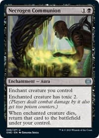 Necrogen Communion - Phyrexia: All Will Be One - Magic: The Gathering card