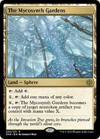 The Mycosynth Gardens - Phyrexia: All Will Be One - Magic: The Gathering card