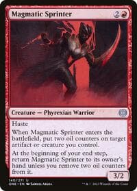 Magmatic Sprinter - Phyrexia: All Will Be One - Magic: The Gathering card