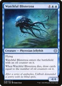 Watchful Blisterzoa - Phyrexia: All Will Be One - Magic: The Gathering card