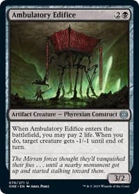 Ambulatory Edifice - Phyrexia: All Will Be One - Magic: The Gathering card