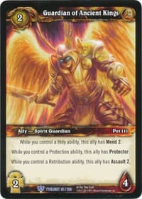 Guardian of Ancient Kings - Twilight of the Dragons - WoW card