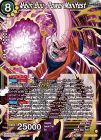 Majin Buu, Power Manifest - Power Absorbed - Dragon Ball Super: Masters card