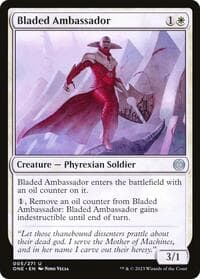 Bladed Ambassador - Phyrexia: All Will Be One - Magic: The Gathering card