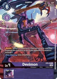 Devimon (Digimon Illustration Competition Pack 2022) - Dimensional Phase - Digimon Card Game card