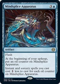 Mindsplice Apparatus - Phyrexia: All Will Be One - Magic: The Gathering card