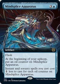 Mindsplice Apparatus (Extended Art) - Phyrexia: All Will Be One - Magic: The Gathering card