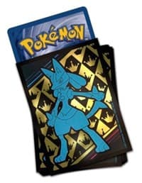 Pokemon TCG: Crown Zenith Pokemon Center Elite Trainer Box Card Sleeves - Lucario (65-Pack) - Pokemon International Card Sleeves - Card Sleeves card