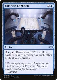 Tamiyo's Logbook - Phyrexia: All Will Be One - Magic: The Gathering card