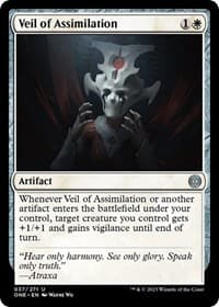 Veil of Assimilation - Phyrexia: All Will Be One - Magic: The Gathering card