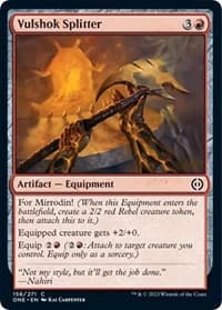 Vulshok Splitter - Phyrexia: All Will Be One - Magic: The Gathering card